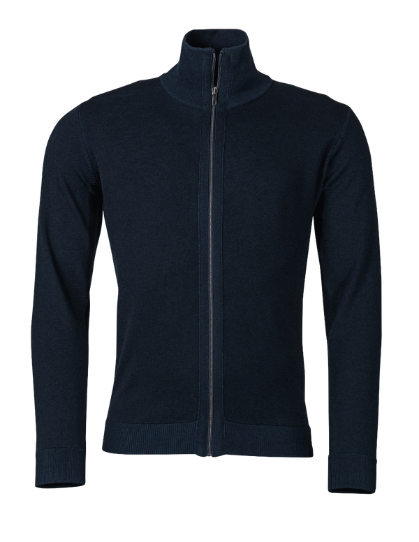 Strickjacke Herren marine