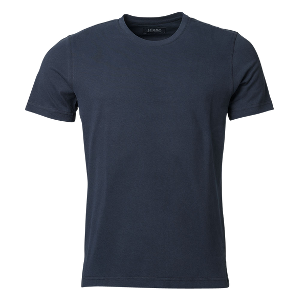Premium Pima Cotton Shirt made in Europe - navy