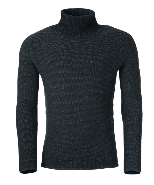 Herren Merino Rolli schwarz-anthrazit