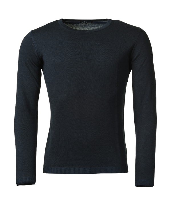 Herren Strickpullover aus Merinowolle - anthrazit