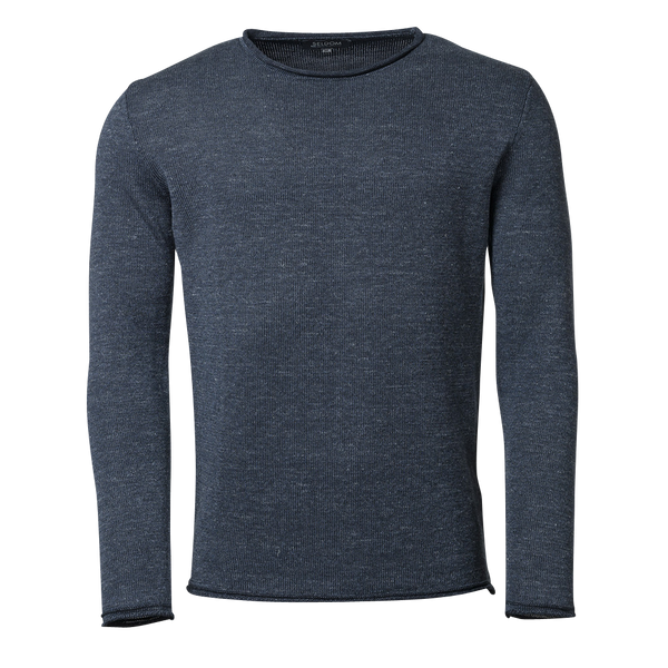Ren - Strick longsleeve navy